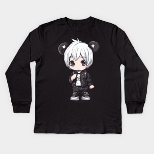 Kawaii Loner Kids Long Sleeve T-Shirt